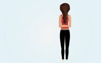 Yoga-đan-tay-hình-mặt-bò-giảm-đau-đầu